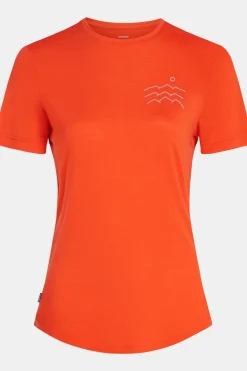 T-Shirt W Mer 125 Cool-Lite Sphere Ss Tee Across