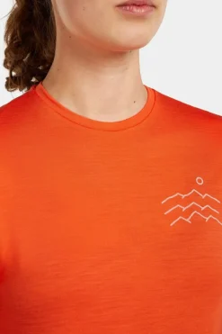 T-Shirt W Mer 125 Cool-Lite Sphere Ss Tee Across