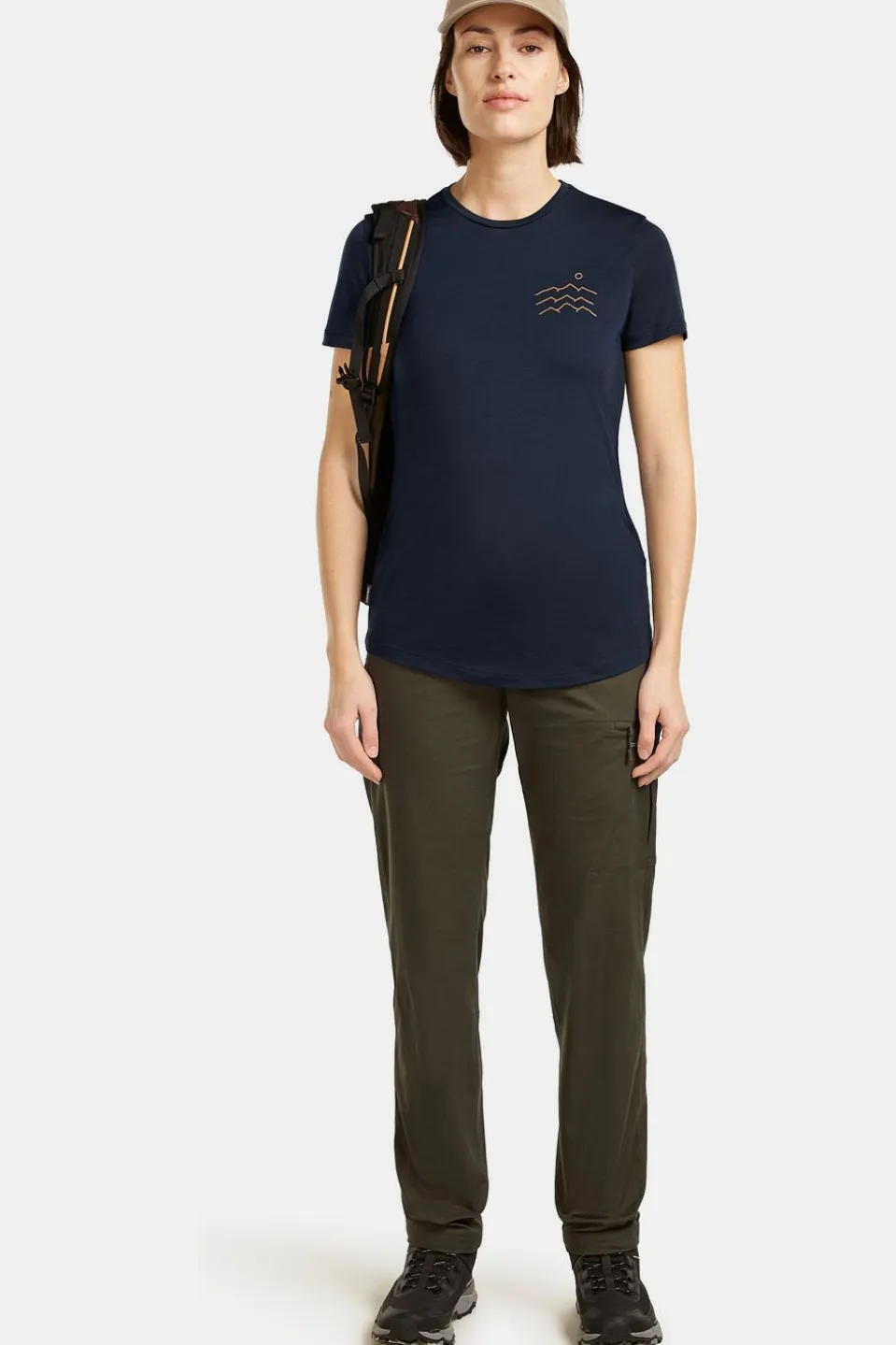 T-Shirt W Mer 125 Cool-Lite Sphere Ss Tee Across