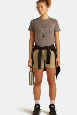 T-Shirt W Mer 150 Tech Lite Ss Crop T Seed Stor