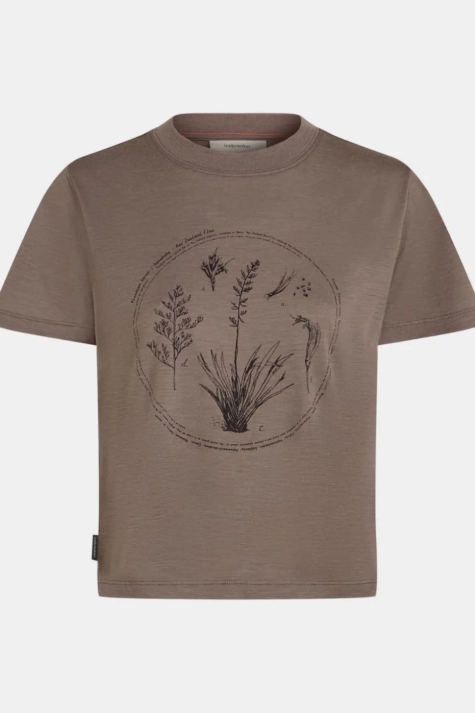 T-Shirt W Mer 150 Tech Lite Ss Crop T Seed Stor