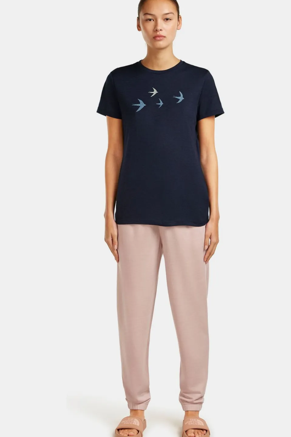 T-Shirt W Mer 150 Tech Lite Ss Tee Bird Transit