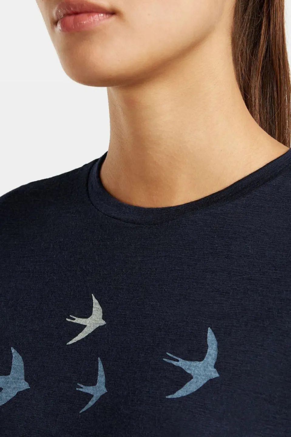 T-Shirt W Mer 150 Tech Lite Ss Tee Bird Transit