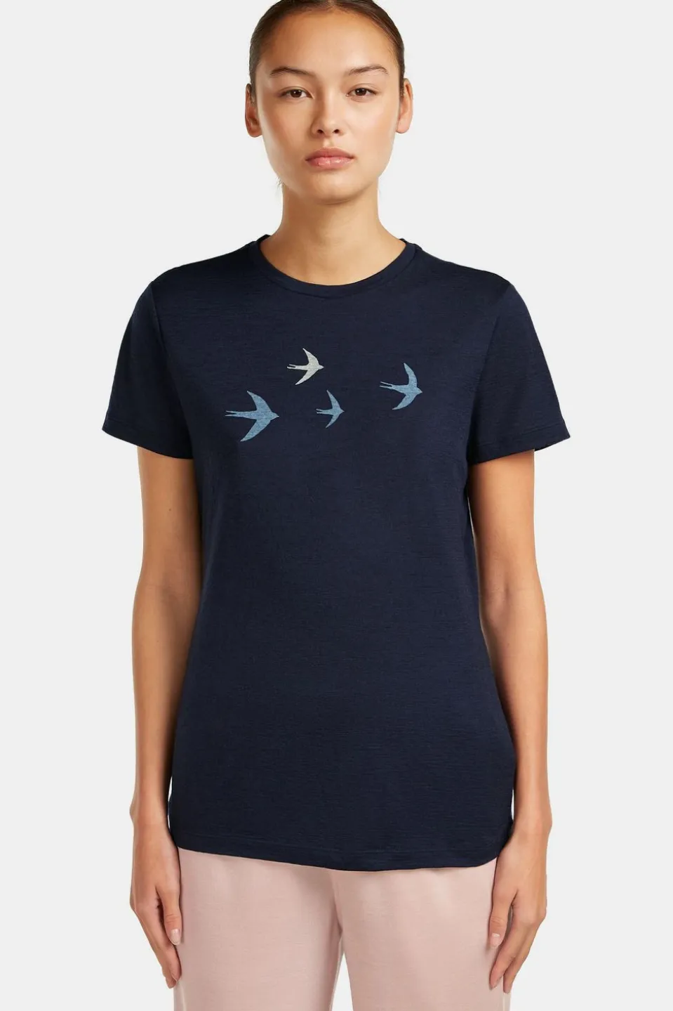 T-Shirt W Mer 150 Tech Lite Ss Tee Bird Transit