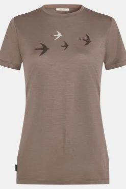 T-Shirt W Mer 150 Tech Lite Ss Tee Bird Transit