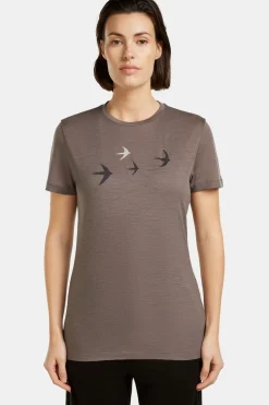 T-Shirt W Mer 150 Tech Lite Ss Tee Bird Transit