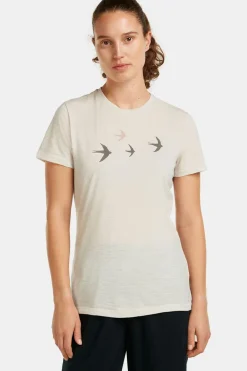 T-Shirt W Mer 150 Tech Lite Ss Tee Bird Transit