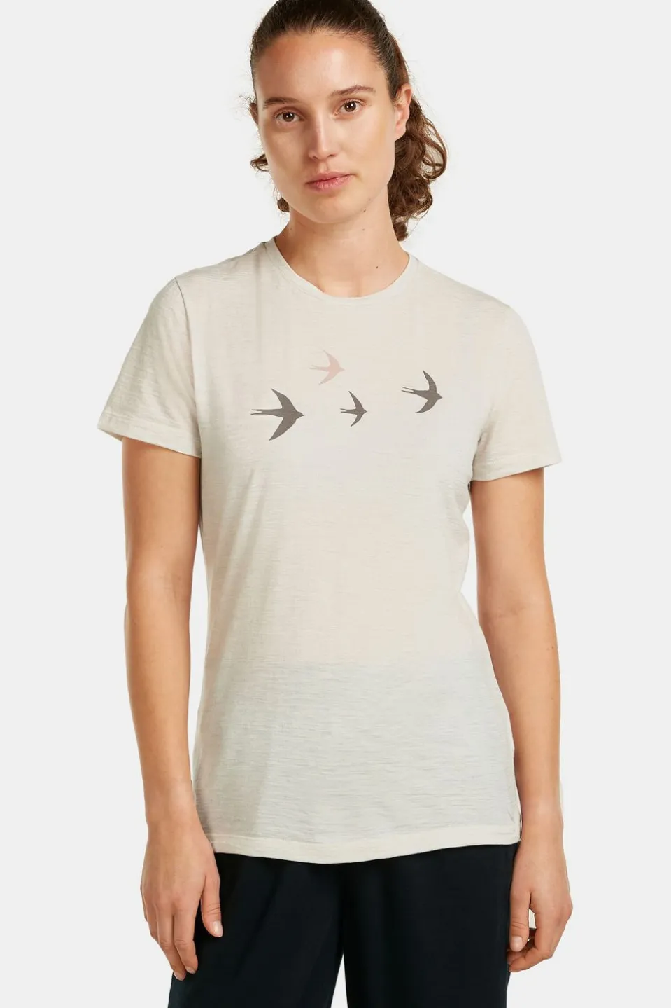 T-Shirt W Mer 150 Tech Lite Ss Tee Bird Transit