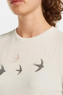 T-Shirt W Mer 150 Tech Lite Ss Tee Bird Transit