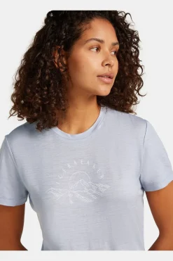 T-Shirt W Mer 150 Tech Lite Ss Tee Sunrise Sumit