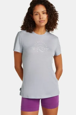 T-Shirt W Mer 150 Tech Lite Ss Tee Sunrise Sumit