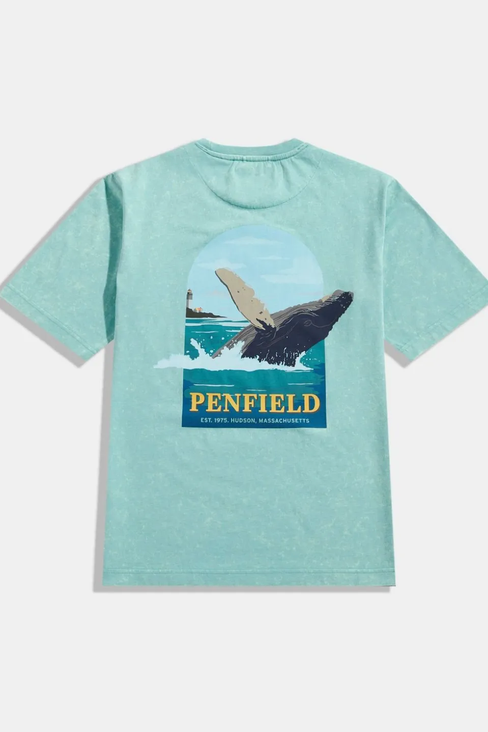 T-Shirt Whale Scene Back Graphic S/S T-Shirt