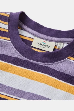 T-Shirt Wild Pine Texture Stripe T-Shirt