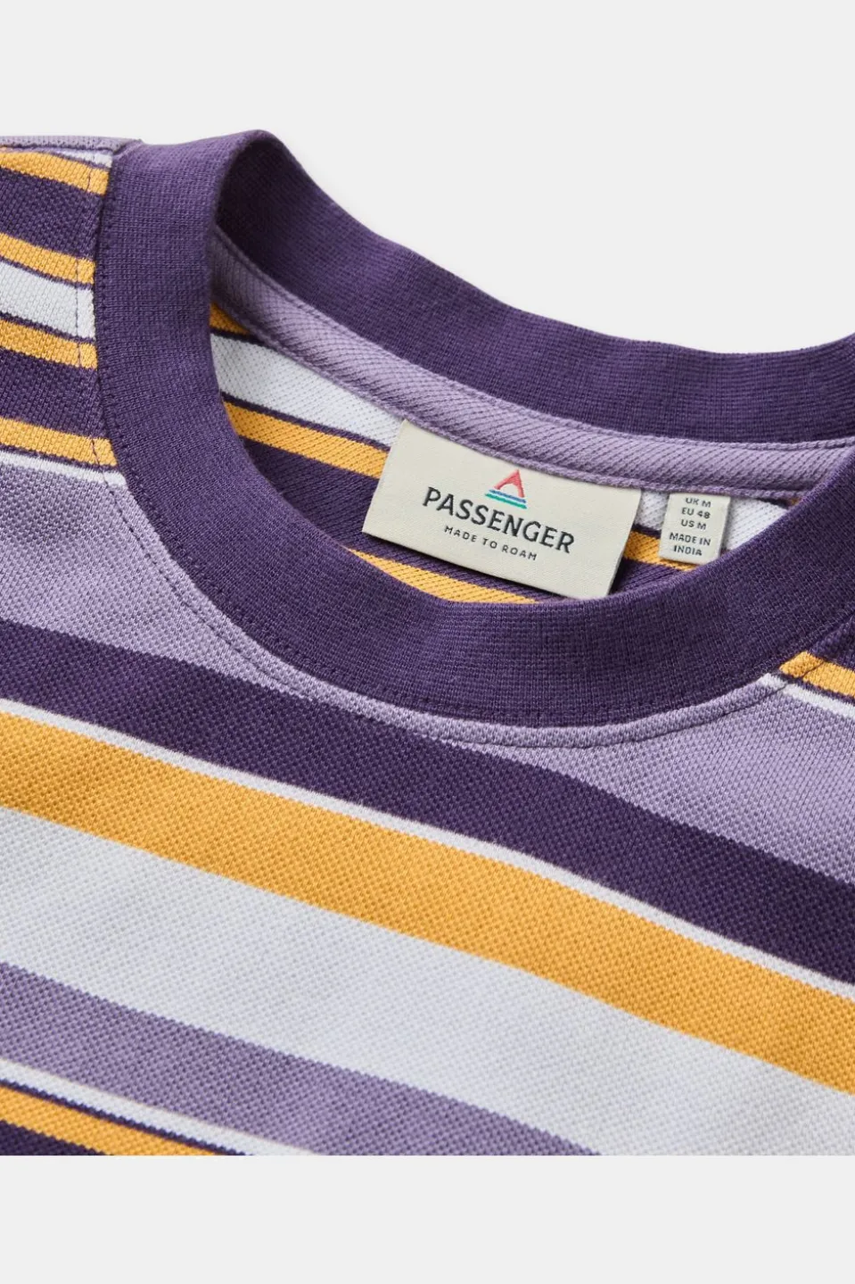 T-Shirt Wild Pine Texture Stripe T-Shirt