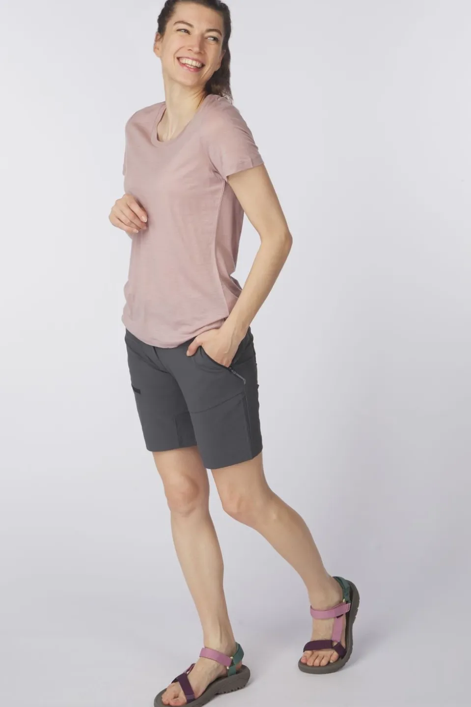 T-Shirt Women Mer 150 Tech Lite Ss Scoop Tee