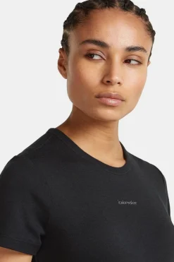 T-Shirt Women Merino 200 Tech Lite Ss Crop Slim Tee