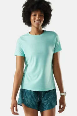 T-Shirt Women'S Active Mesh Short Sleeve