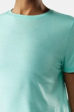 T-Shirt Women'S Active Mesh Short Sleeve