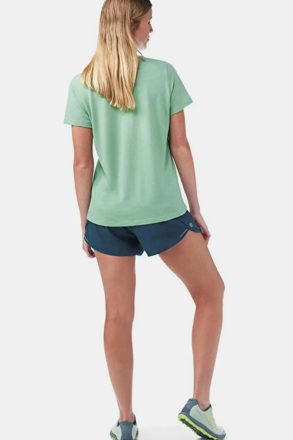 T-Shirt Women'S Active Mesh Short Sleeve