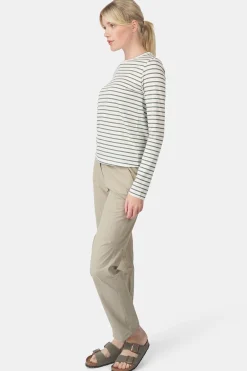 T-Shirt Womens Long Sleeve Striped