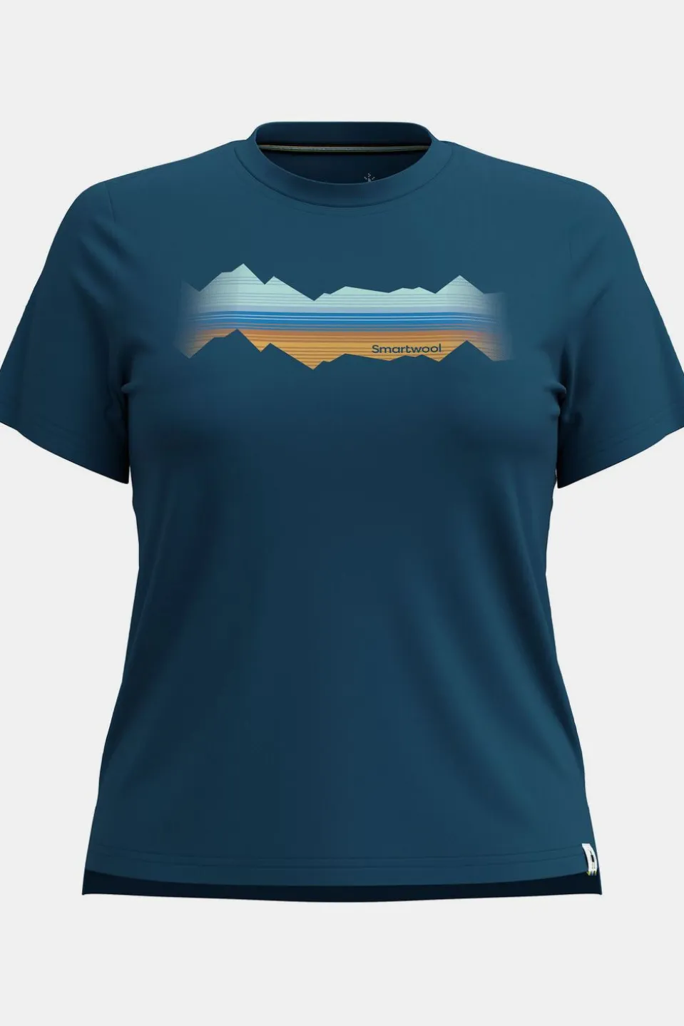 T-Shirt Women'S Mountain Horizon Graphic Short S