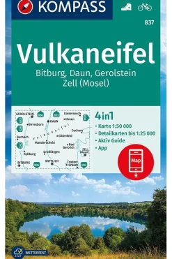 Vulkaneifel 837 GPS wp kom. Bitburg Daun Gerolstein Zell + AG