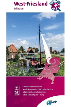 West-Friesland wandelregiokaart