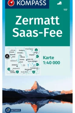 Zermatt - Saas Fee 117 GPS wp r/v komp.